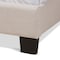 Baxton Studio Lisette Modern Beige Upholstered Full Size Bed 150-8850 - alternate 7